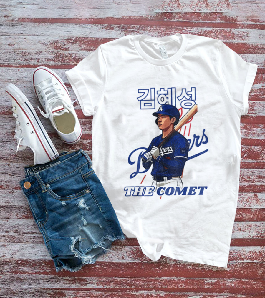 Kim Hye Seong Dodgers Baseball The Comet T-Shirt