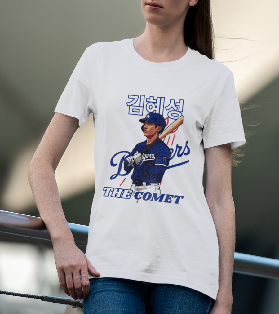Kim Hye Seong Dodgers Baseball The Comet T-Shirt