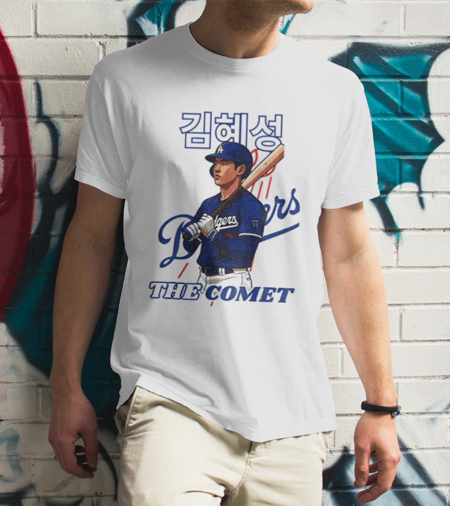 Kim Hye Seong Dodgers Baseball The Comet T-Shirt