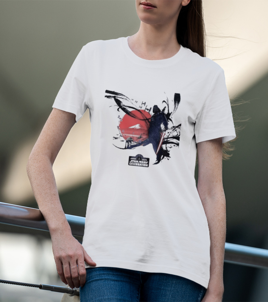 Star Wars Celebration Japan 2025 April 18 20 Darth Vader Samurai Sunburst T-Shirt