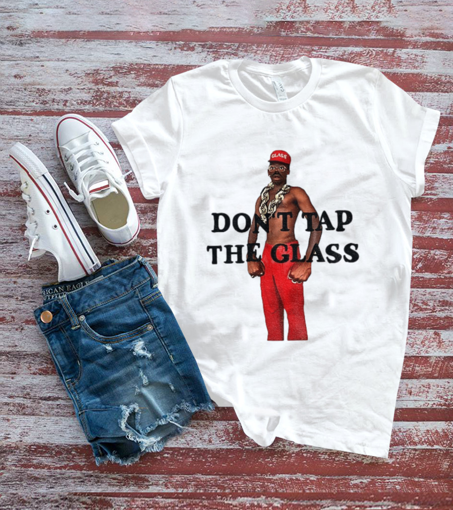 Tyler The Creator Don't Tap The Glass Red Pants Chain Glasses T-Shirt