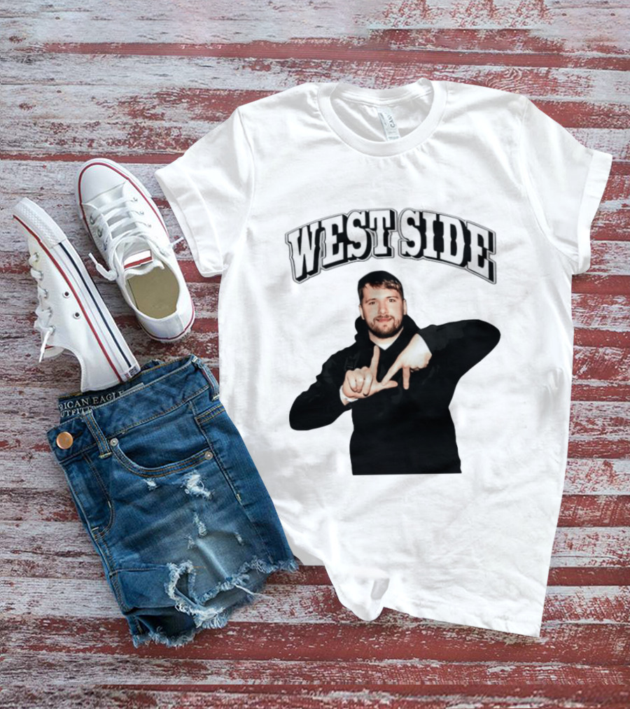 Luka Doncic Westside LA Hand Lakers T-Shirt