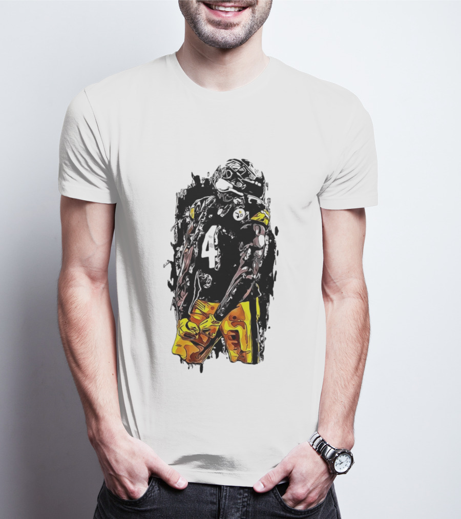 Zecharius Metcalf Metcalf Pittsburgh Steelers Black And Gold 4 DK T-Shirt