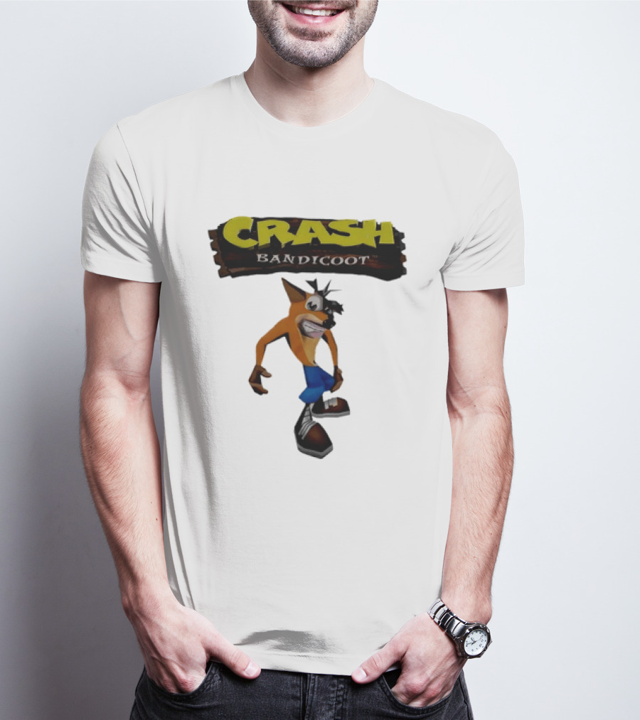 Crash Bandicoot Video Game Classic Gaming T-Shirt