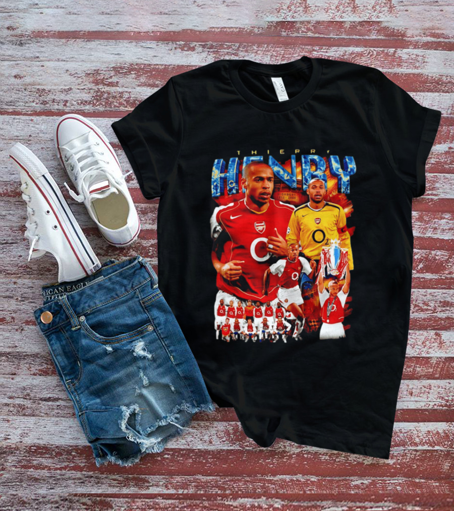 Thierry Henry Arsenal Highbury Legends Collection 1999 2006 T-Shirt