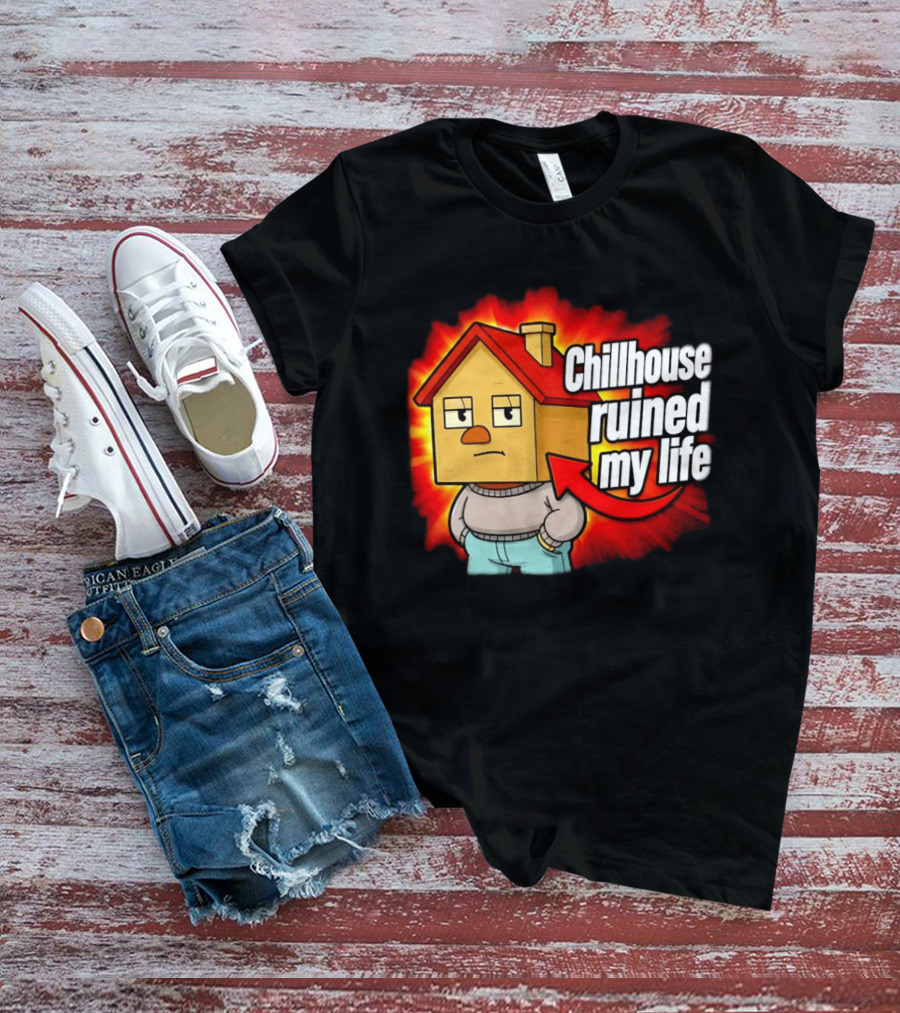 Chillhouse Ruined My Life Cube House T-Shirt