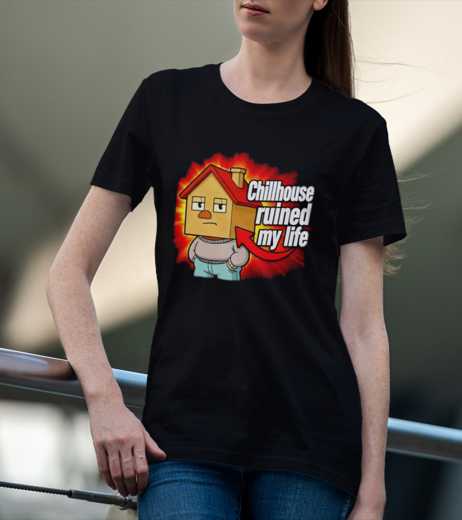 Chillhouse Ruined My Life Cube House T-Shirt