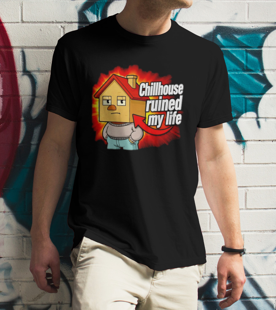 Chillhouse Ruined My Life Cube House T-Shirt