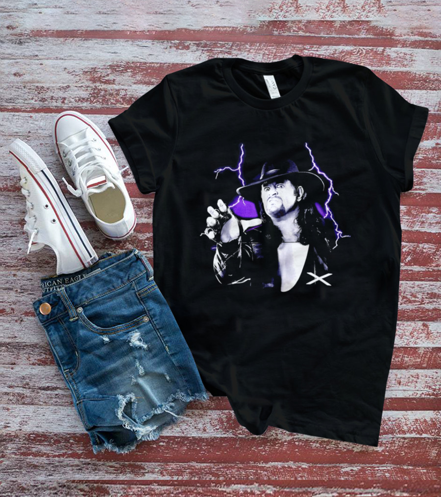 Ken Carson Meets WWE Superstar The Undertaker Lightning T-Shirt