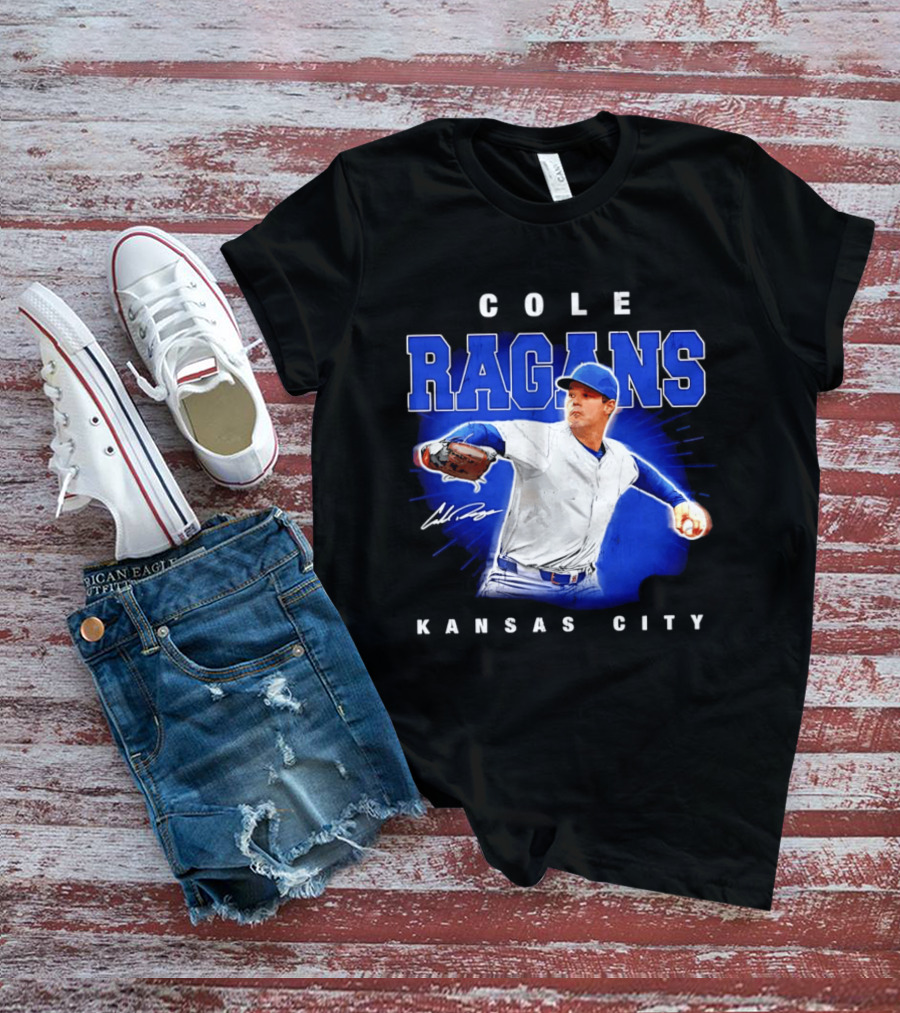 Cole Ragans Iconic Kansas City Pitcher Baseball Performance T-Shirt