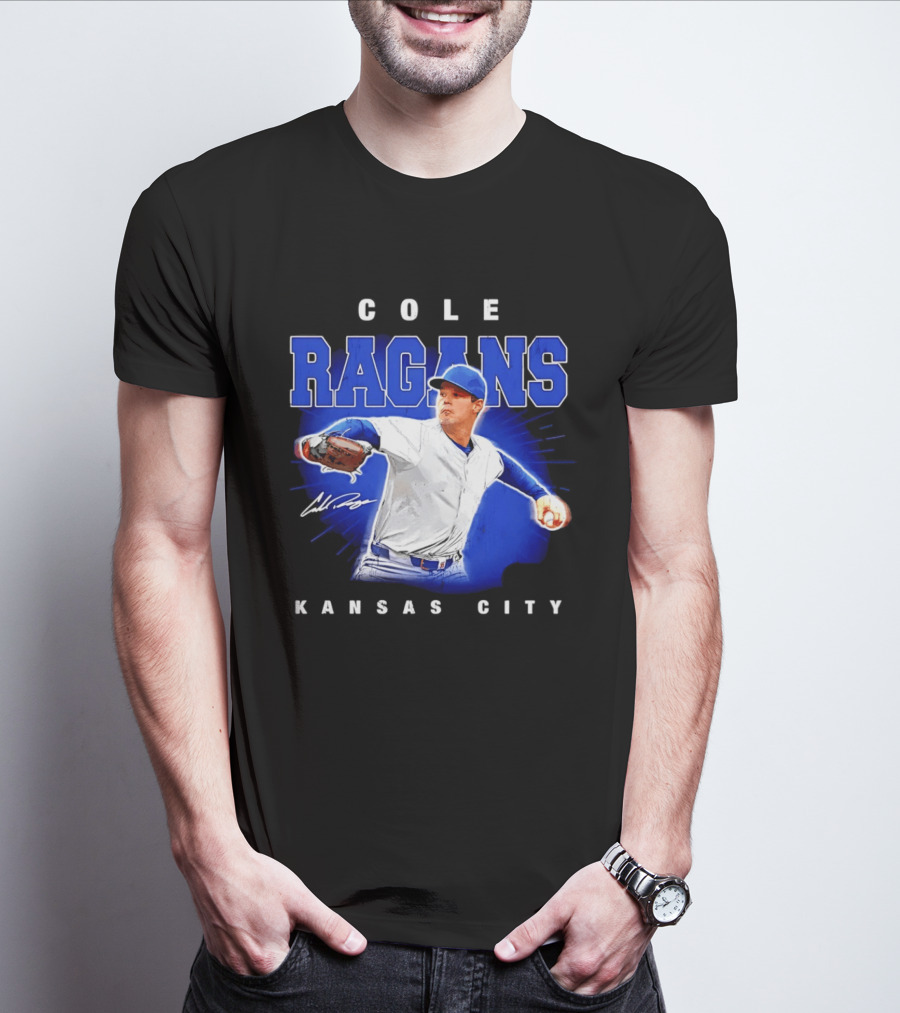 Cole Ragans Iconic Kansas City Pitcher Baseball Performance T-Shirt