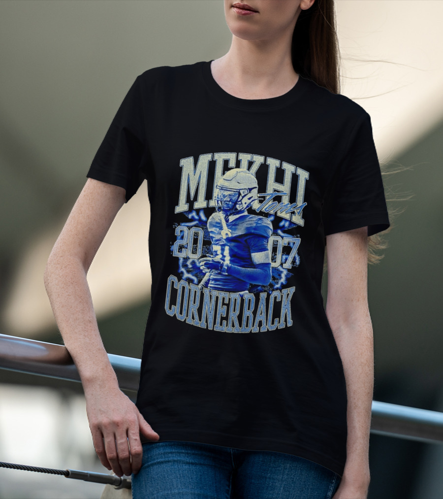 Mekhi Toms Cornerback 2007 Football Player Sports T-Shirt