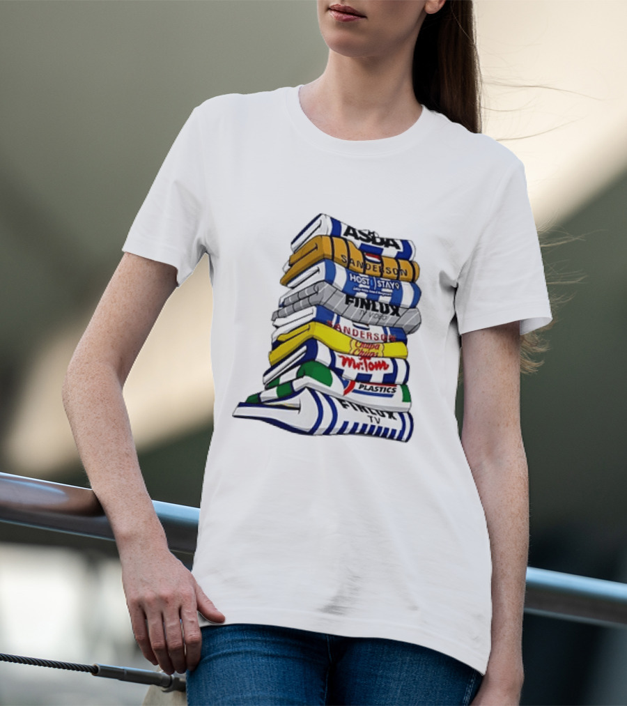 ASDA Sanderson Host Stay Finlux TV Chupa Chups Mr Tom Plastics T-Shirt