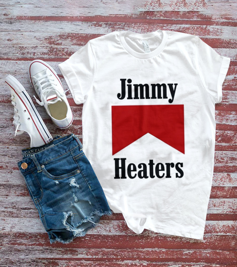 Jimmy Heaters Marlboro Cigarettes Red Banner T-Shirt