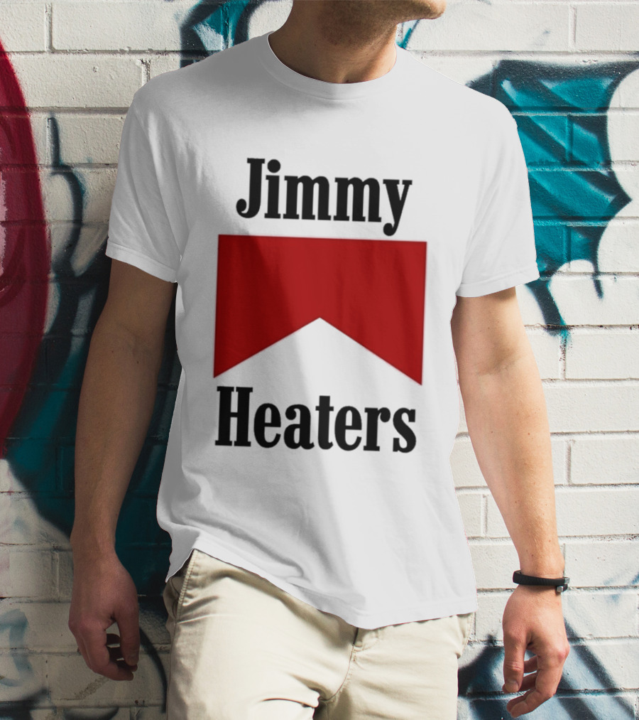 Jimmy Heaters Marlboro Cigarettes Red Banner T-Shirt