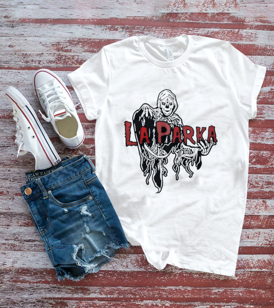 La Parka Grim Reaper Lucha Libre Luchador T-Shirt