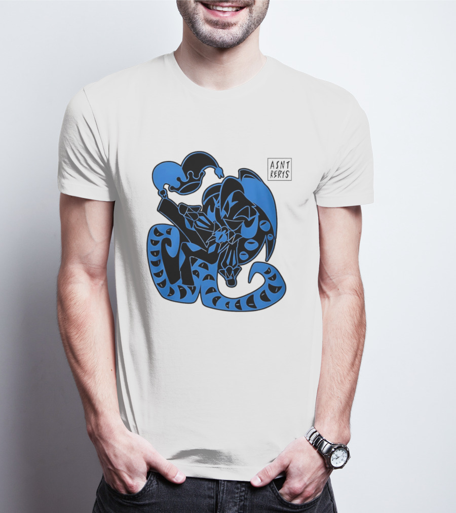 Shadow Milk Cookie Run A4NT Peeking Jester Snake T-Shirt