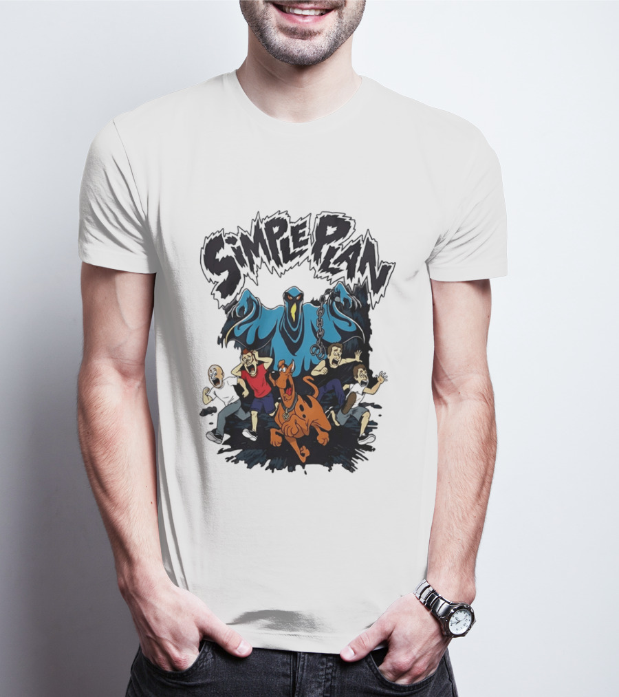 Simple Plan Scooby Doo The Bigger Than You Think Tour 2026 T-Shirt