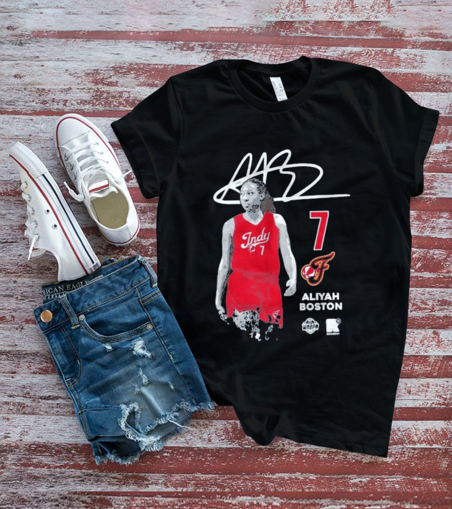 Aliyah Boston Indy 7 Indiana Fever WNBPA T-Shirt