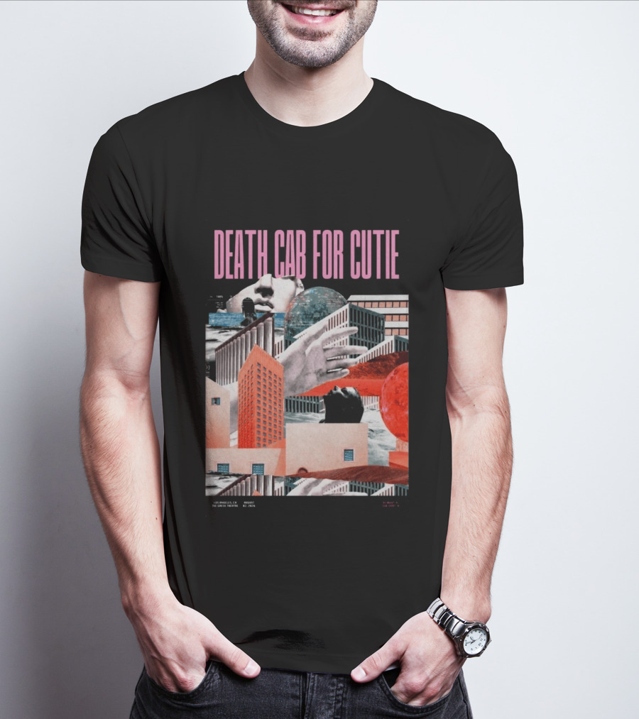 Death Cab For Cutie August 2 2026 Greek Theatre Los Angeles CA Concert T-Shirt