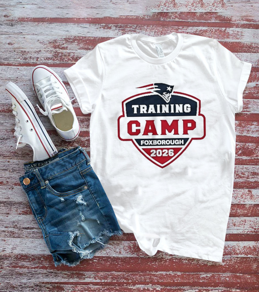 New England Patriots Training Camp Foxborough 2026 T-Shirt