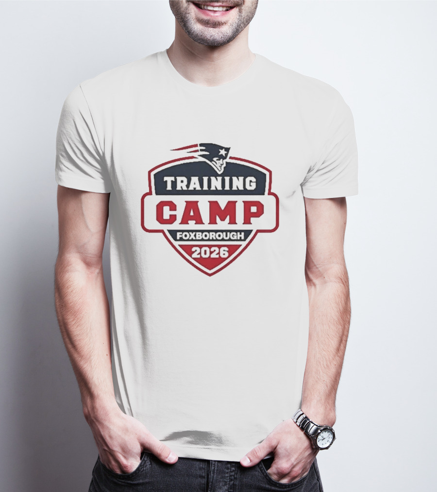 New England Patriots Training Camp Foxborough 2026 T-Shirt