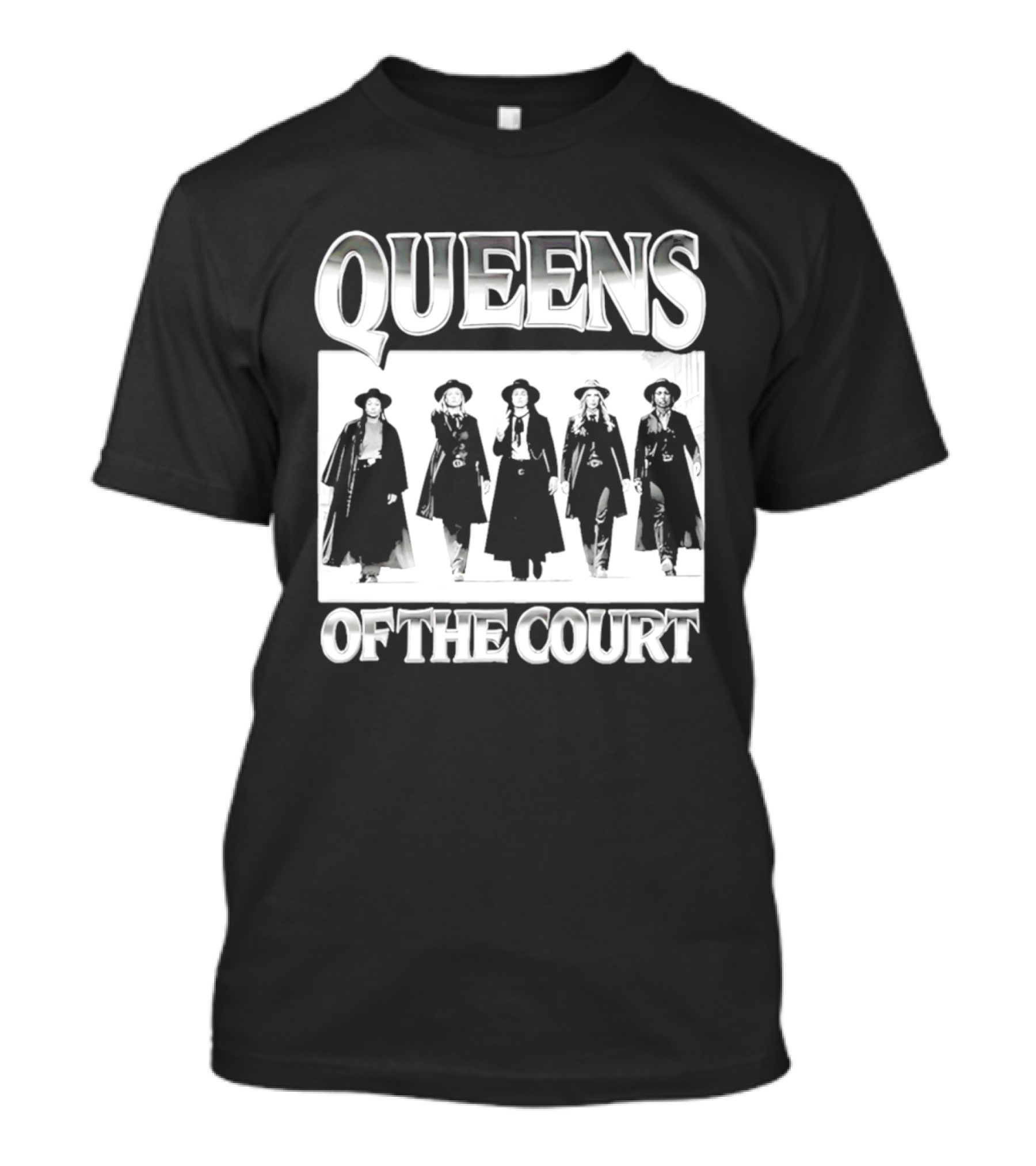Queens Of The Court Western Fashionista Empowerment T-Shirt