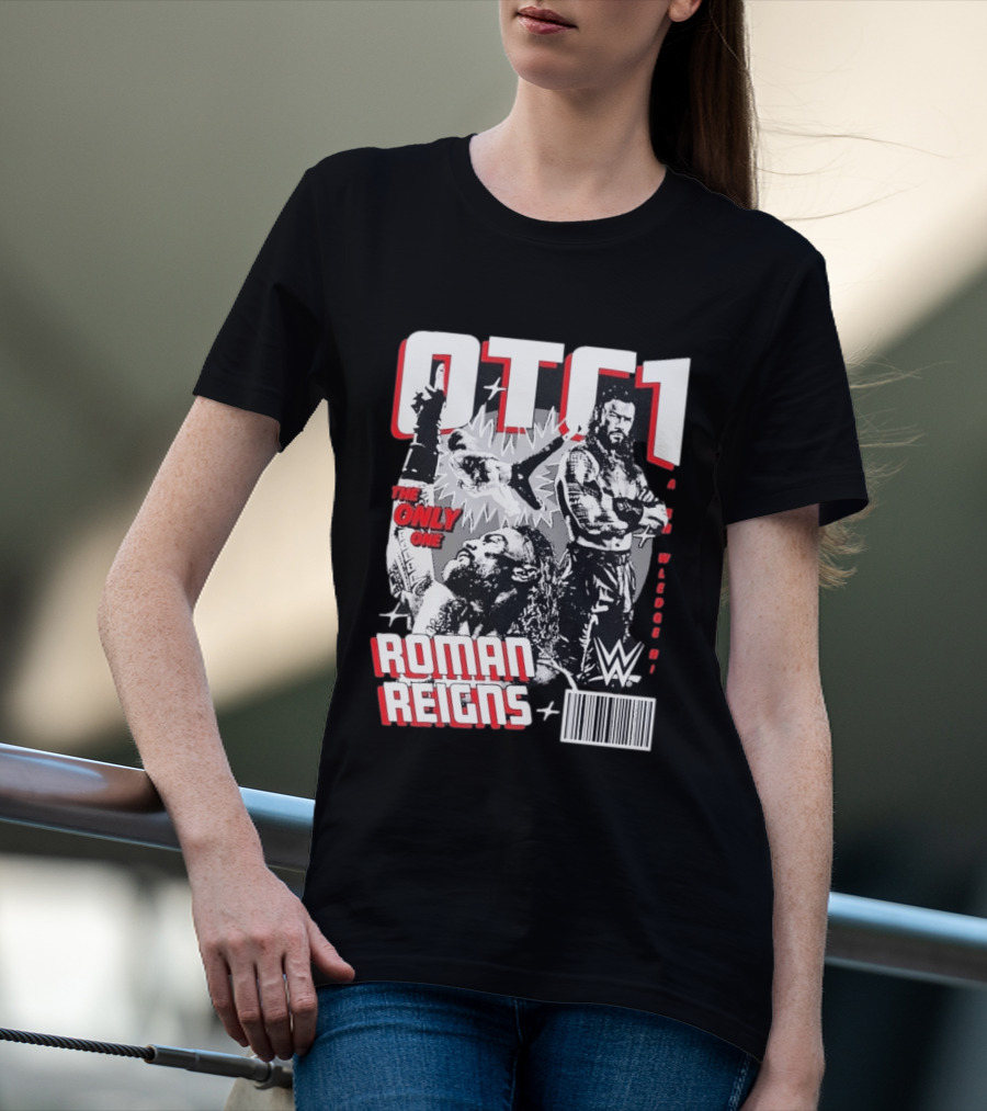 OTC1 Roman Reigns WWE The Only One Superstar T-Shirt