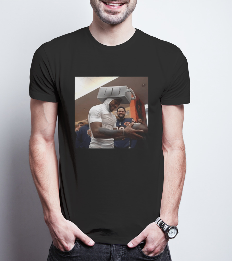 DJ Moore Cheese Grater Hat Fun Moment T-Shirt