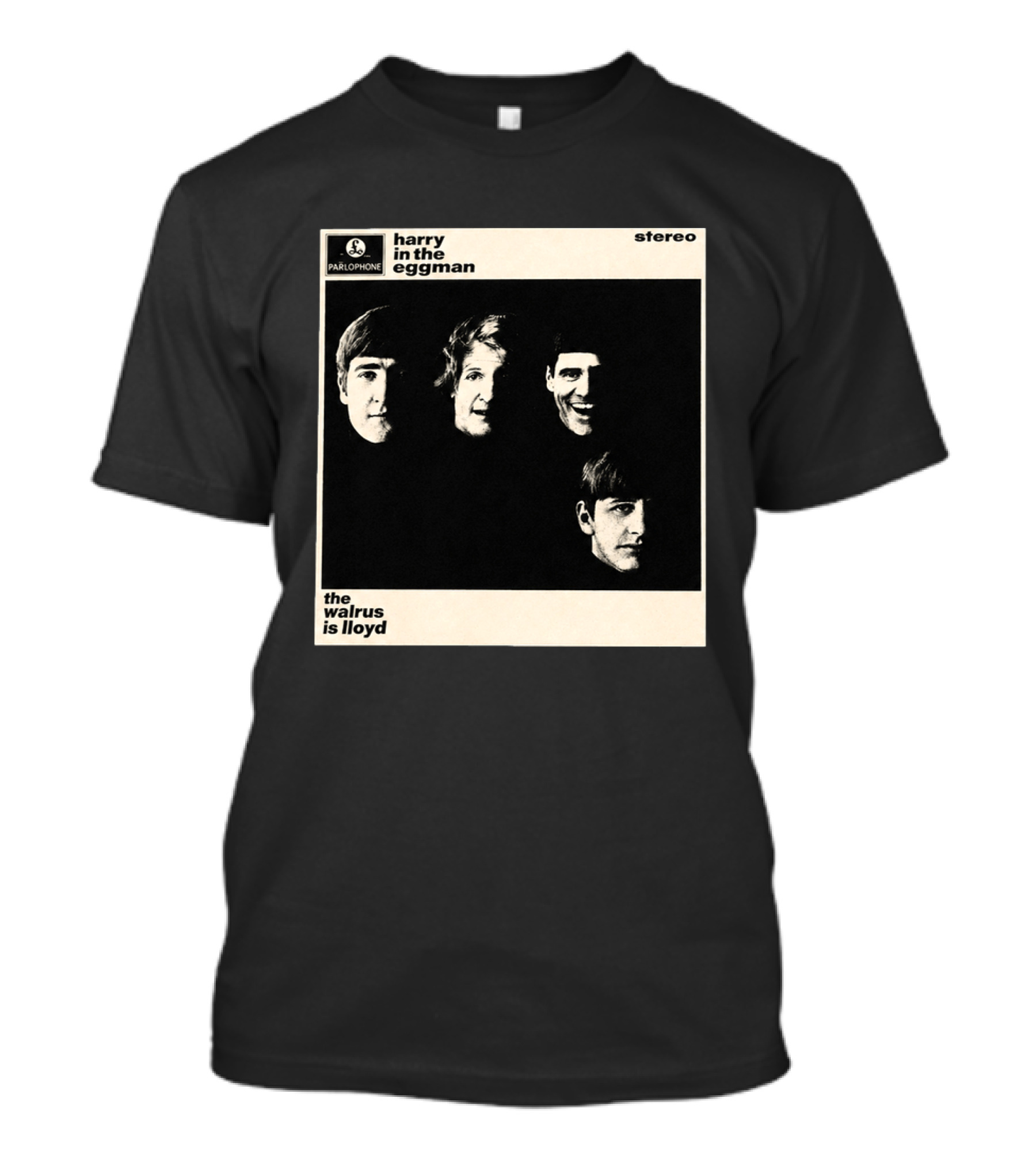Parlophone Harry In The Eggman The Walrus Is Lloyd Stereo T-Shirt