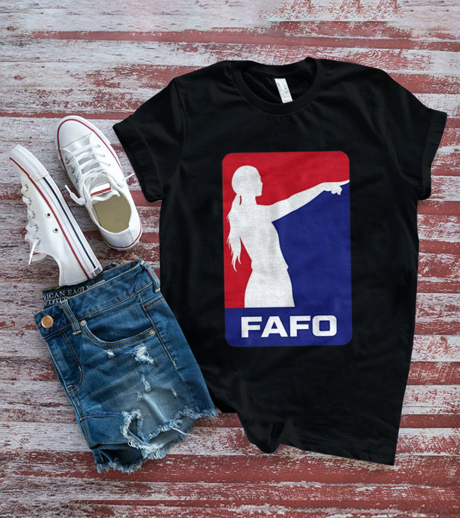 Sophie Cunningham FAFO Pointing Indiana Fever WNBA Fan T-Shirt