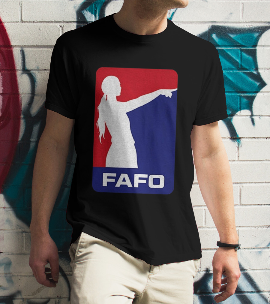 Sophie Cunningham FAFO Pointing Indiana Fever WNBA Fan T-Shirt