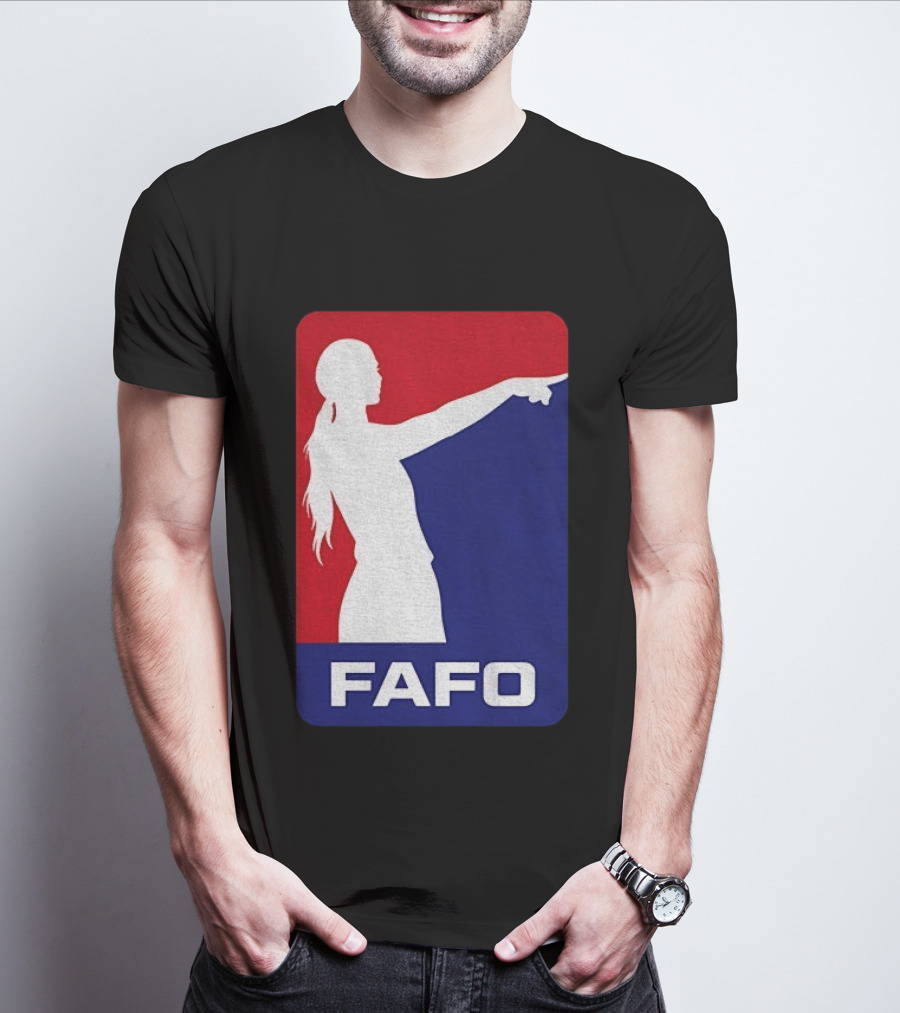Sophie Cunningham FAFO Pointing Indiana Fever WNBA Fan T-Shirt