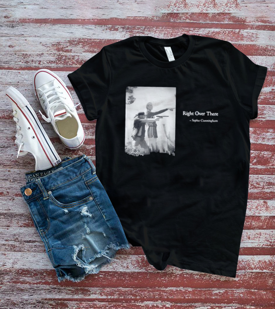 Right Over There Sophie Cunningham Vintage Western Scene T-Shirt