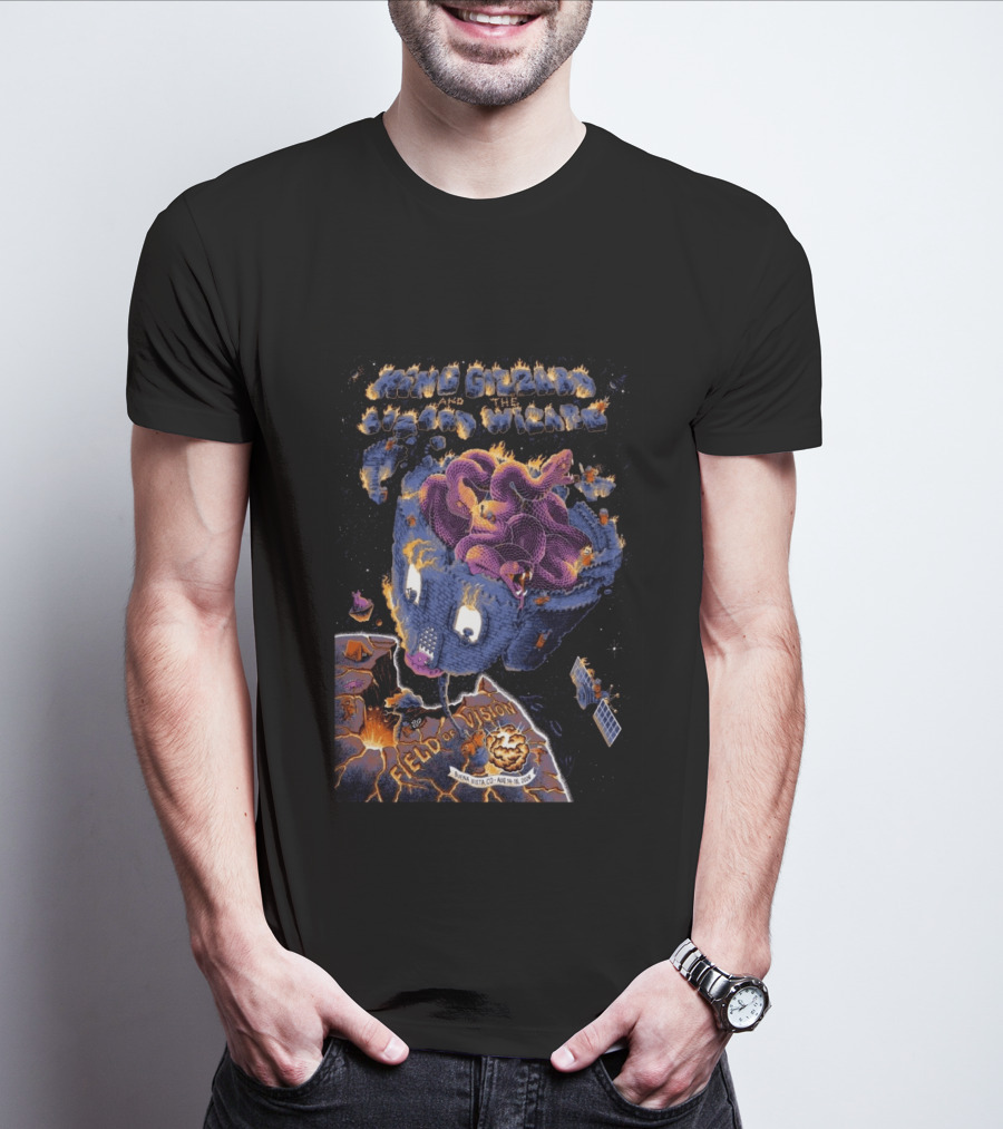 King Gizzard & The Lizard Wizard Field Of Vision Buena Vista CO August 14 16 2026 T-Shirt