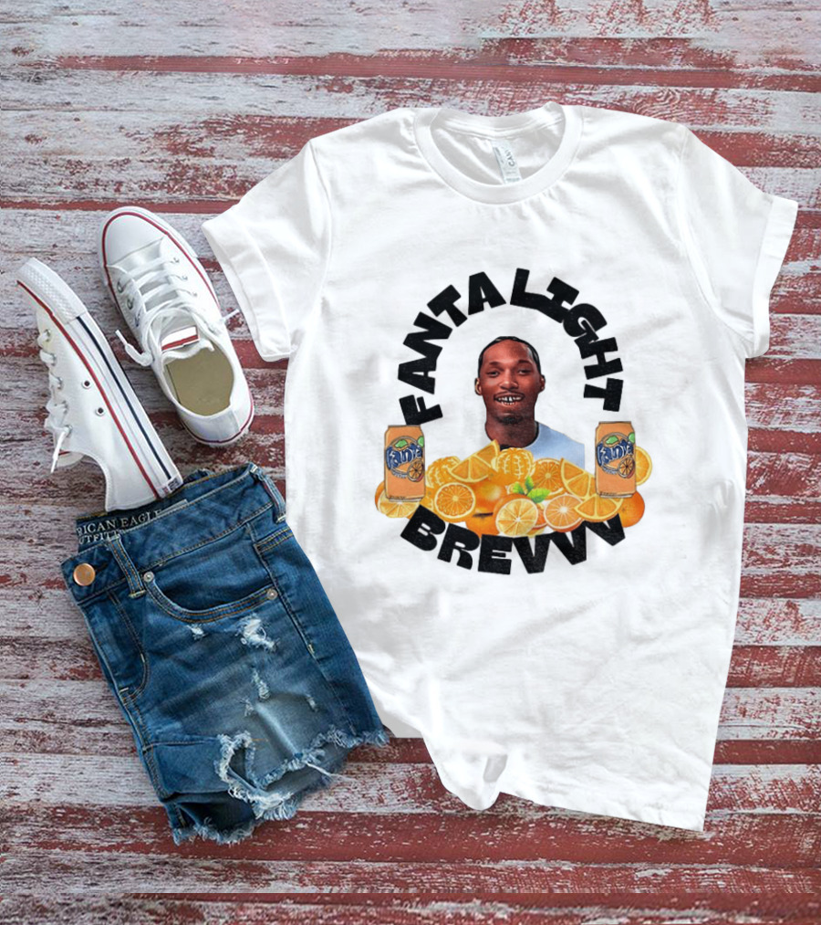 Fanta Light Brev Meme Orange Slices Cans T-Shirt