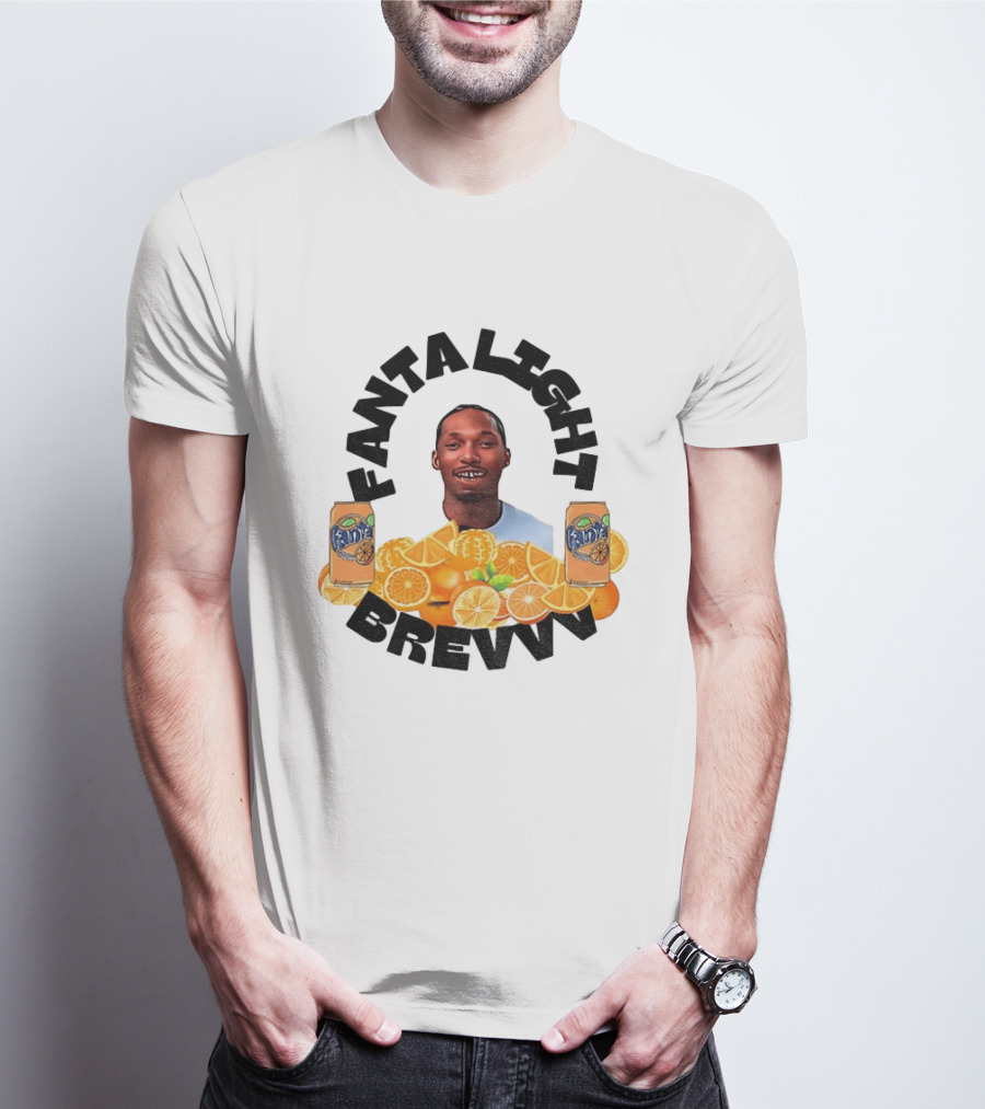 Fanta Light Brev Meme Orange Slices Cans T-Shirt