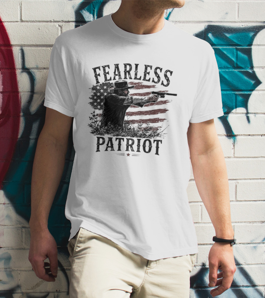 Fearless Patriot American Hero T-Shirt