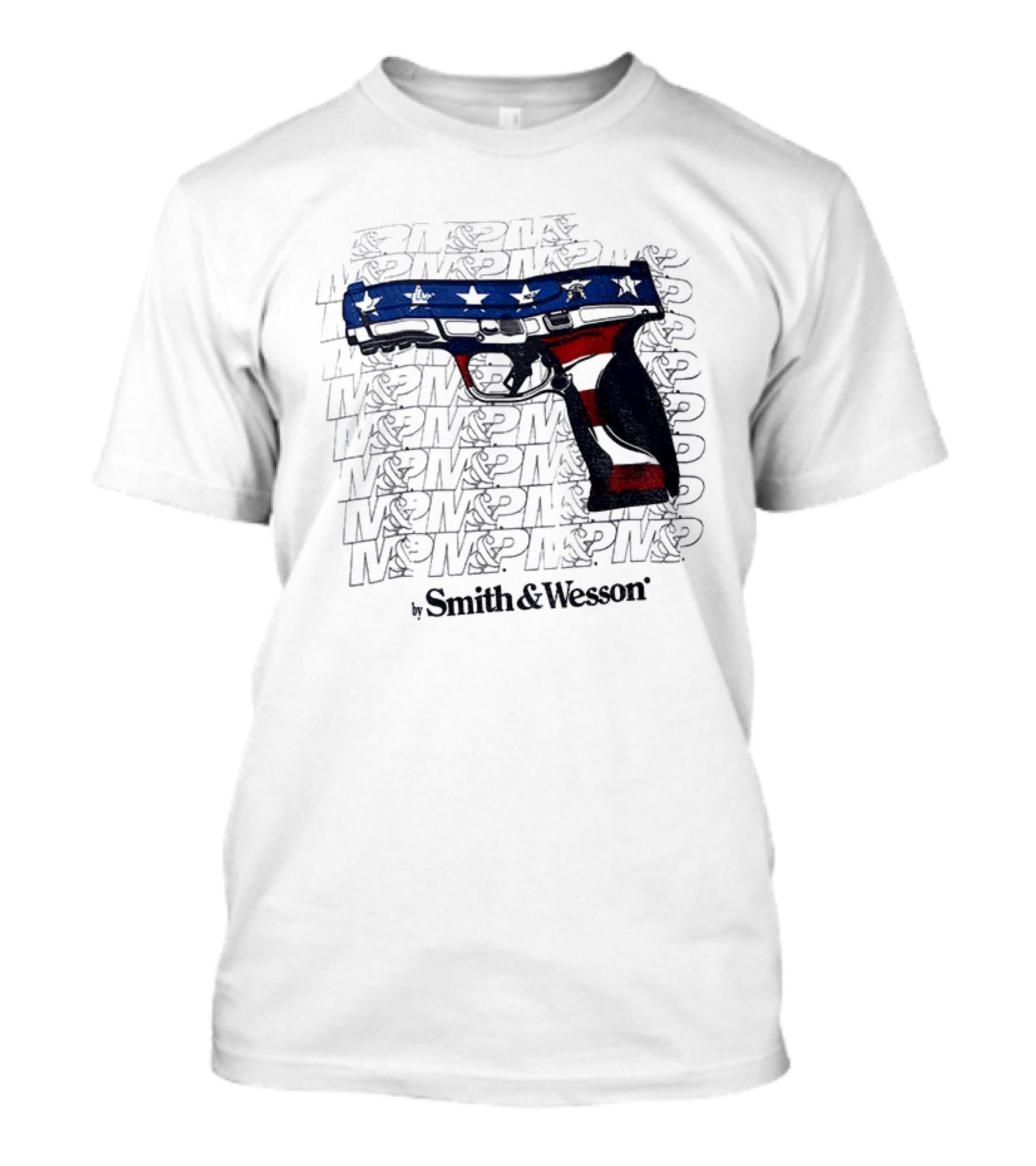 M P Monday By Smith And Wesson Stars And Stripes T-Shirt