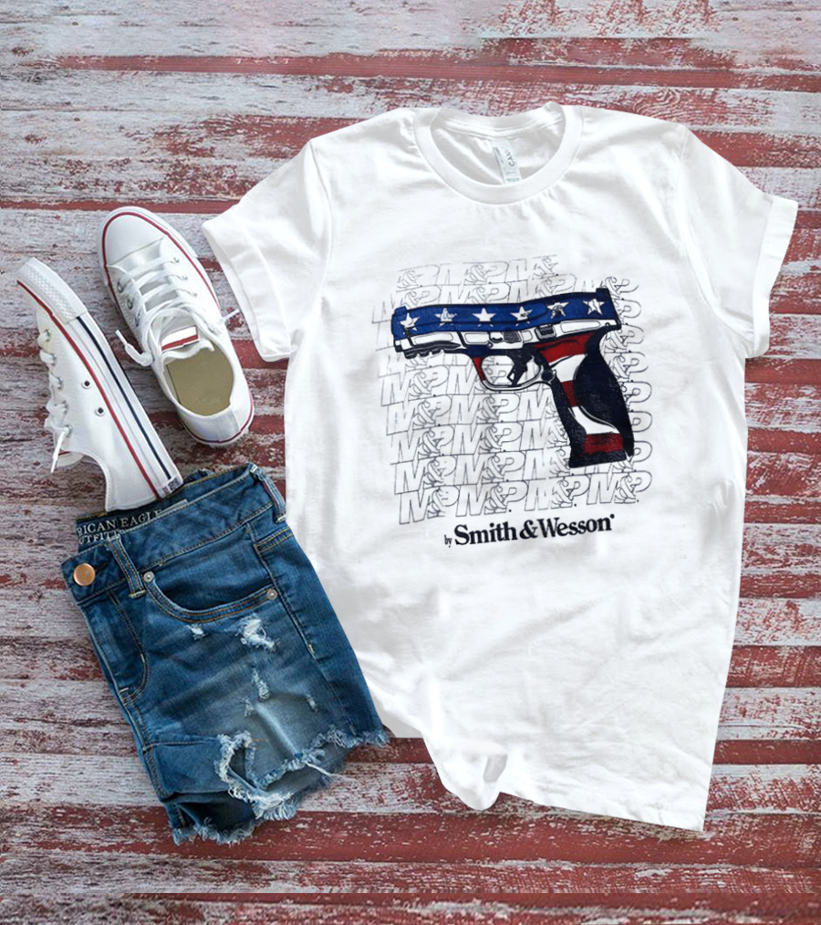 M P Monday By Smith And Wesson Stars And Stripes T-Shirt