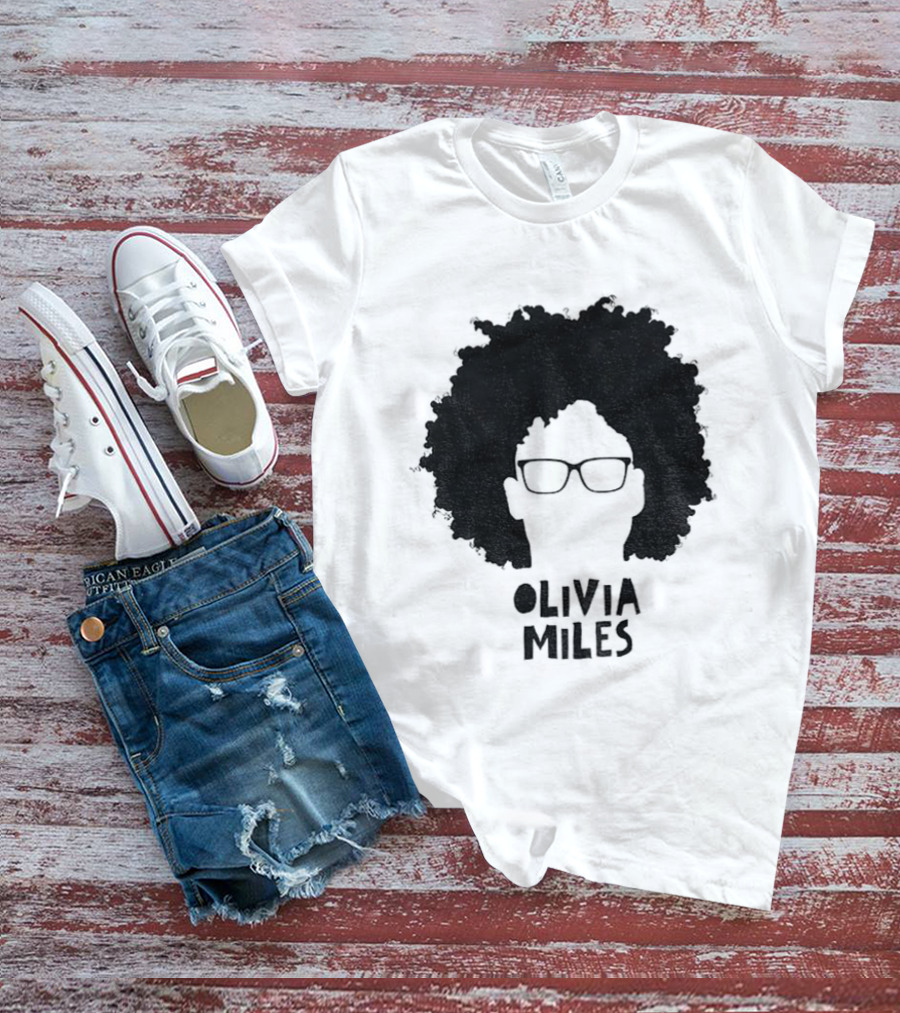 Olivia Miles Afro Glasses Icon WNBA Minnesota Lynx 2026 T-Shirt