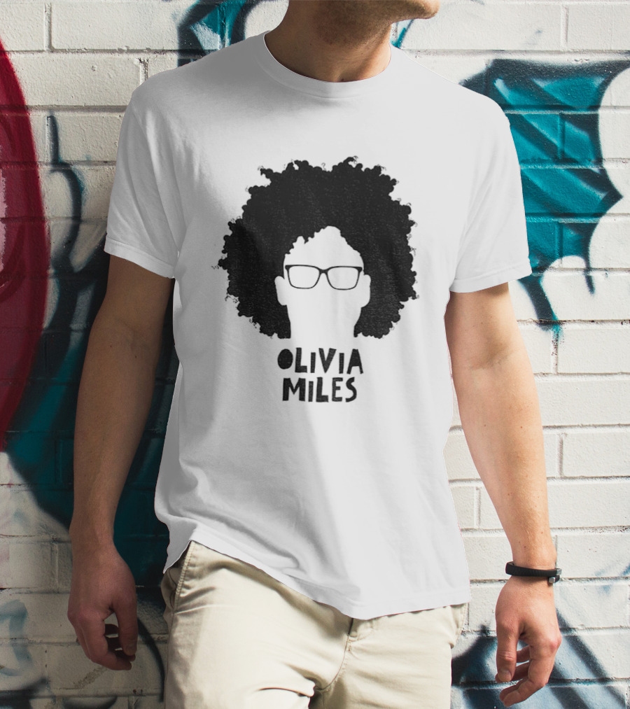 Olivia Miles Afro Glasses Icon WNBA Minnesota Lynx 2026 T-Shirt