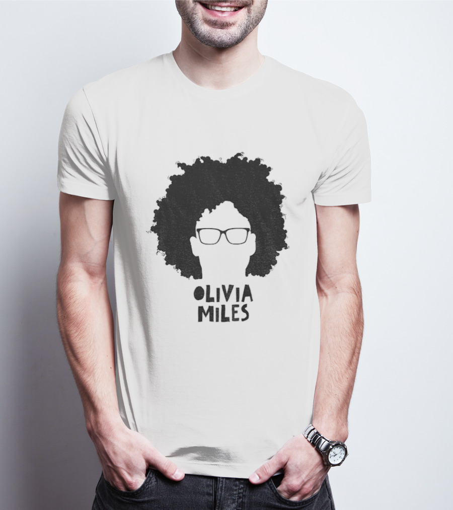 Olivia Miles Afro Glasses Icon WNBA Minnesota Lynx 2026 T-Shirt