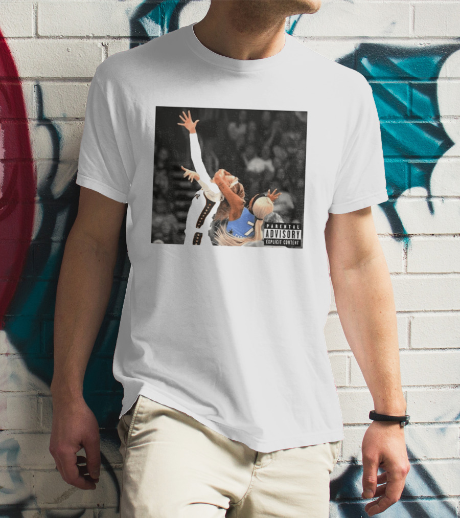 Stand With Sophie Parental Advisory Sophie Cunningham Vs DiJonai WNBA Moment T-Shirt