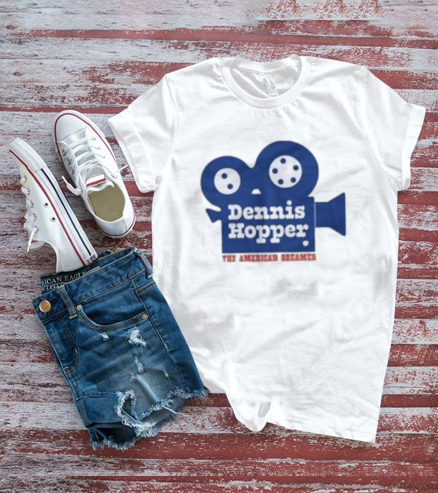 Dennis Hopper The American Dreamer Movie Camera T-Shirt