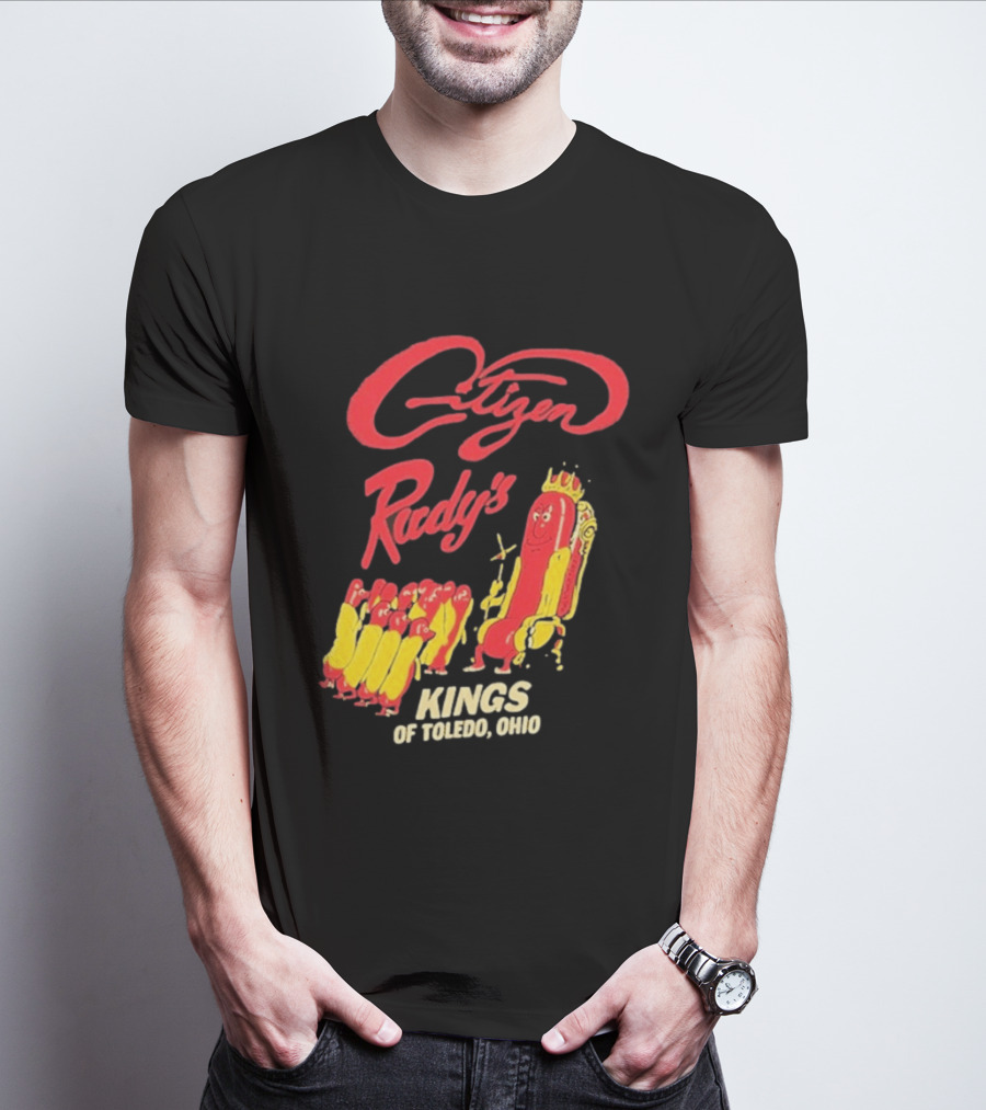 Citizen Rudy's Kings Of Toledo Ohio Hot Dogs T-Shirt
