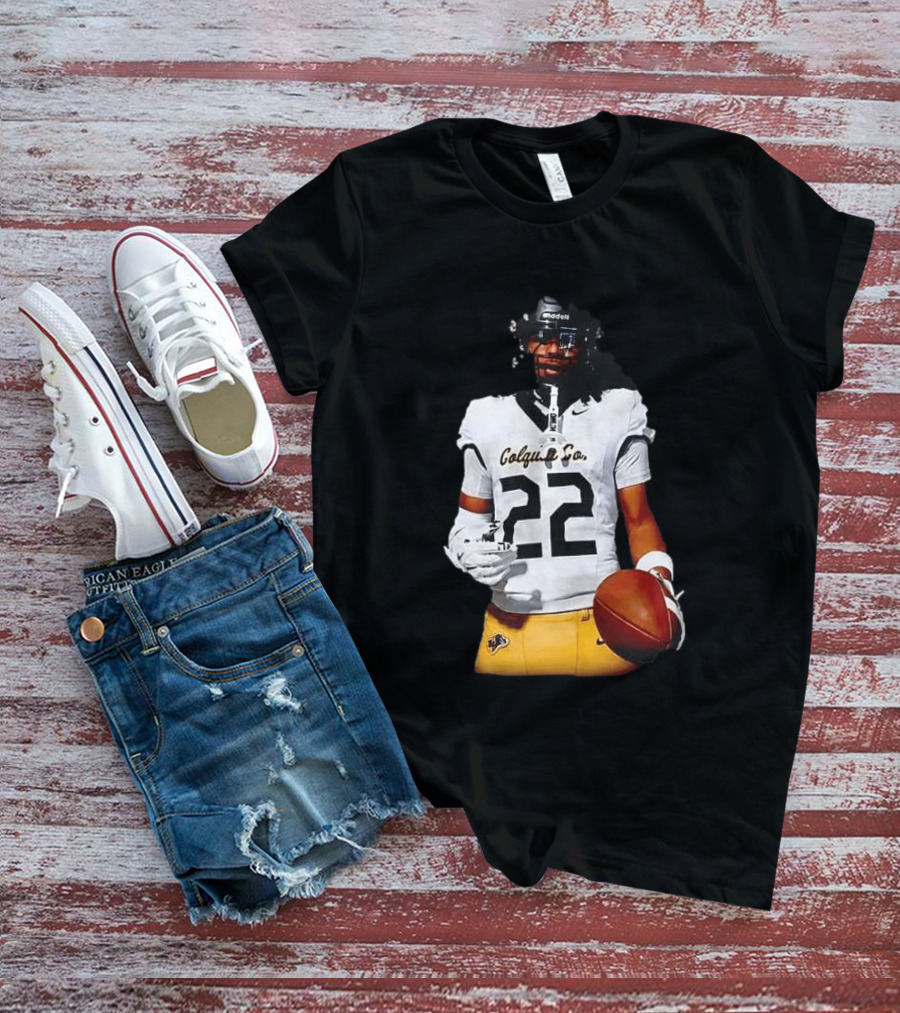 Colquitt County Packers Sean Ethan 22 Football Jersey Player Image T-Shirt