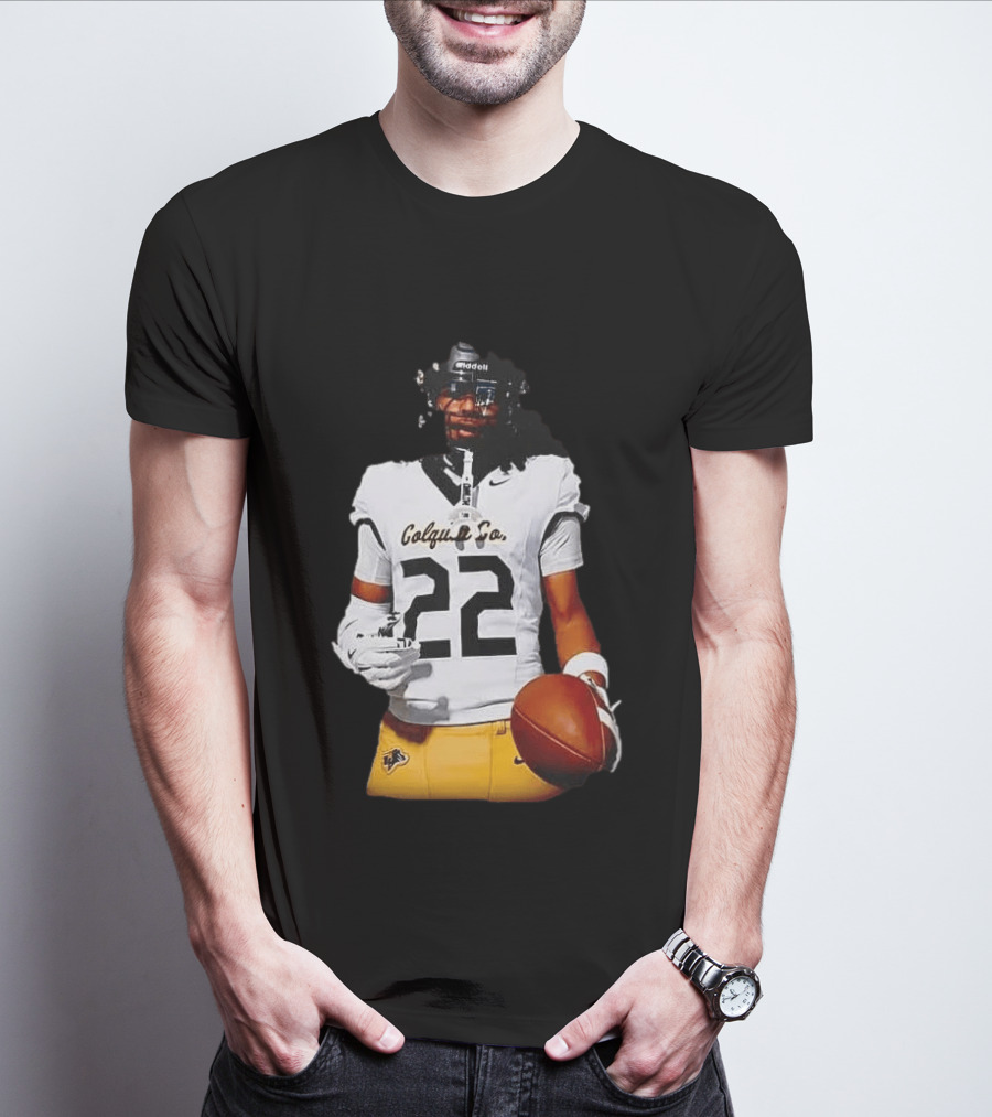 Colquitt County Packers Sean Ethan 22 Football Jersey Player Image T-Shirt