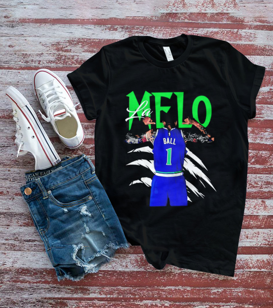 LaMelo Ball Timberwolves NBA Number 1 Jersey T-Shirt