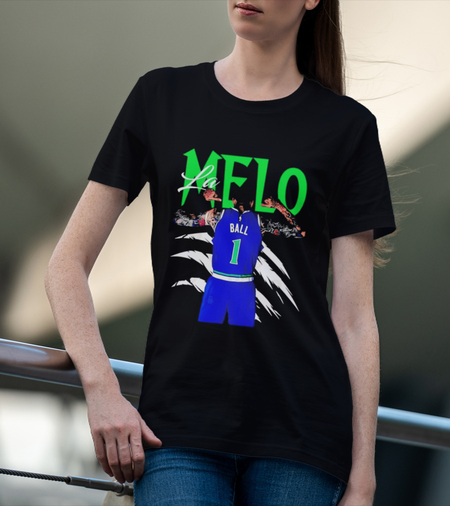 LaMelo Ball Timberwolves NBA Number 1 Jersey T-Shirt